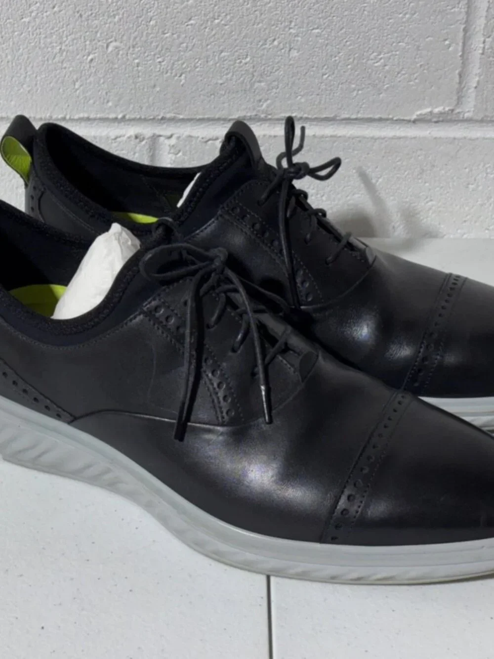 Ecco Mens Shoes St.1 Hybrid Lite Sneaker Sz 13 US Worn Twice with Box Black Gray
